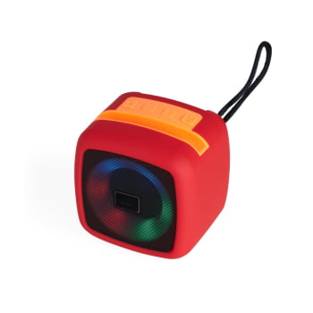 Caixa de Som Personalizada Multimídia Led RGB X06030 Brindes Personalizados