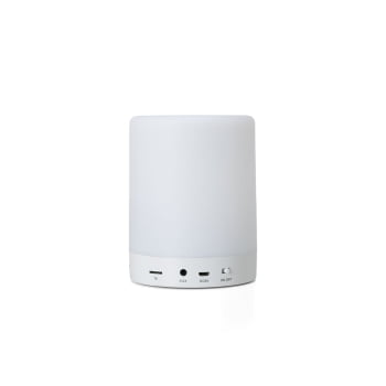 Caixa de Som Personalizada Multimídia Luminária X04067 Brinde Personalizado