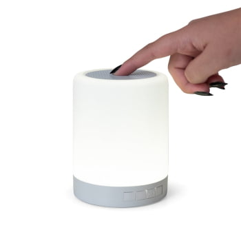 Caixa de Som Personalizada Multimídia Luminária X04067 Brinde Personalizado