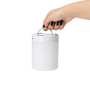 Caixa de Som Personalizada Multimídia Luminária X04067 Brinde Personalizado