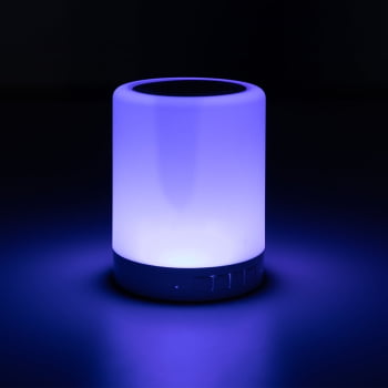 Caixa de Som Personalizada Multimídia Luminária X04067 Brinde Personalizado