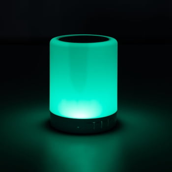 Caixa de Som Personalizada Multimídia Luminária X04067 Brinde Personalizado