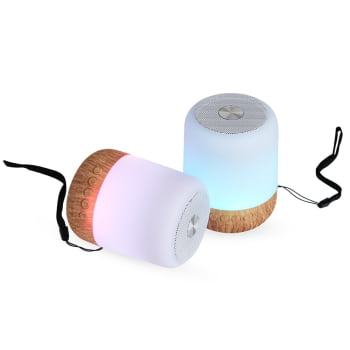 Caixa de Som Personalizada Multimídia Luminária X06031 Brinde Personalizado