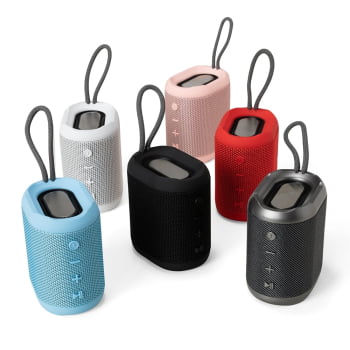 Caixa de Som Personalizada Multimídia Resistente à Água X04362 Brindes Personalizados