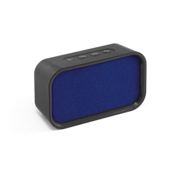Caixa de Som Personalizada Poliéster Emborrachado SP97396 Bluetooth Brindes Personalizados