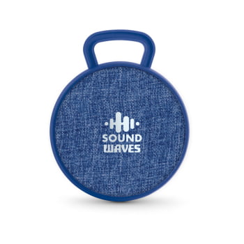 Caixa de Som Personalizada Poliéster SP57385 Bluetooth Brinde Personalizado