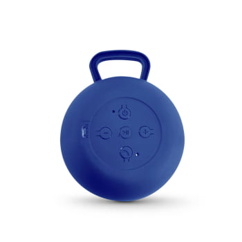 Caixa de Som Personalizada Poliéster SP57385 Bluetooth Brinde Personalizado