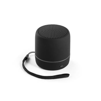Caixa de Som Personalizada  SP97097 Sustentável LED Brinde Personalizado