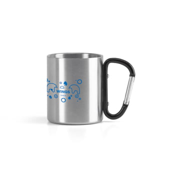 Caneca Personalizada Aço Inox 230 ML SP94614 Brinde Personalizado