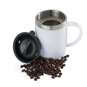 Caneca Personalizada Aço Inox 400 ML SMIC-00500 Brindes Personalizados