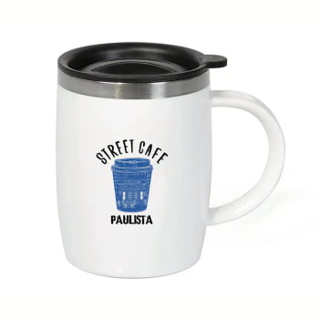 Caneca Personalizada Aço Inox 400 ML SMIC-00500 Brindes Personalizados