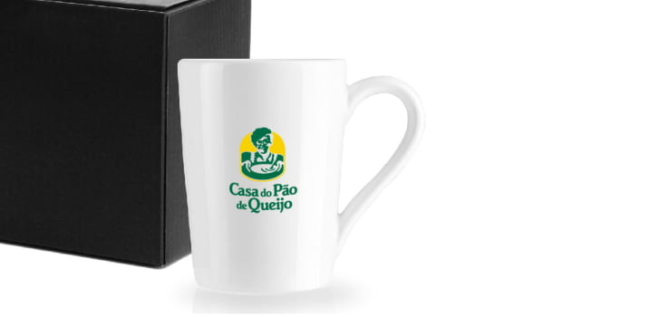 Caneca Personalizada Cerâmica 230 ML SMCO-41230 Brinde Personalizado