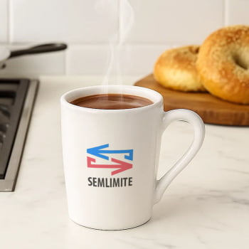 Caneca Personalizada Cerâmica 230 ML SMCO-41230 Brinde Personalizado