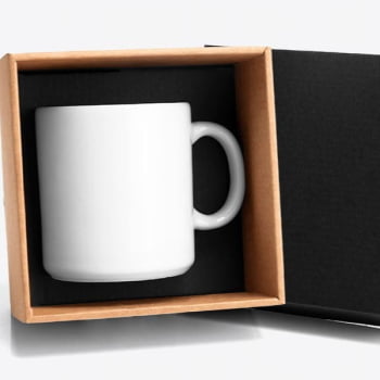 Caneca Personalizada Cerâmica 270 ML SMCO-01270 Brinde Personalizado