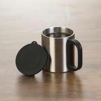 Caneca Personalizada Inox 180 ML X07392 Brinde Personalizado