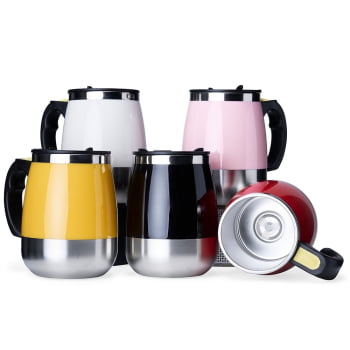 Caneca Personalizada Inox 350 ML X12458 Brinde Personalizado