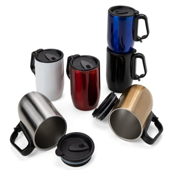 Caneca Personalizada Inox 350 ML X18624 Brinde Personalizado
