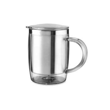Caneca Personalizada Inox 400 ML X14617 Brindes Personalizados