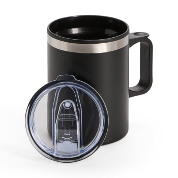 Caneca Personalizada Plástica 375 ML X19015 Brindes Personalizados