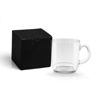 Caneca Personalizada Vidro 300 ML SMCO-42300 Brindes Personalizados