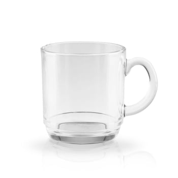 Caneca Personalizada Vidro 300 ML SMCO-42300 Brindes Personalizados