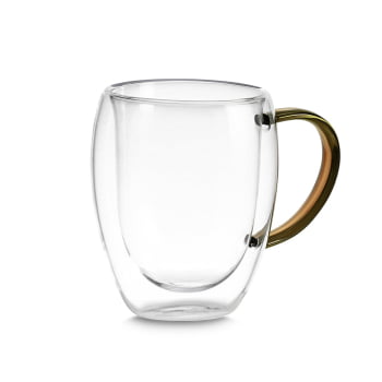 Caneca Personalizada Vidro 350 ML ASICV250 Brindes Personalizados