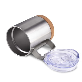 Caneca Térmica Personalizada Aço Inox 350 ML ASICA8500B Brindes Personalizados