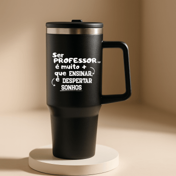 Brinde Presente Dia dos Professores Personalizado Caneca Térmica Personalizada Inox 1,2 L X18817B-PROF
