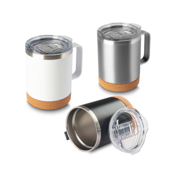 Caneca Térmica Personalizada Inox 350 ML X14822 Brindes Personalizados