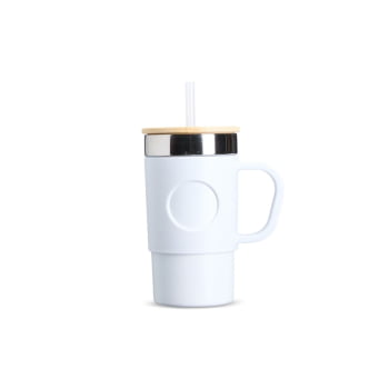 Caneca Térmica Personalizada Inox 400 ML X18934 Brindes Personalizados