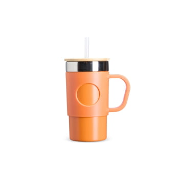 Caneca Térmica Personalizada Inox 400 ML X18934 Brindes Personalizados