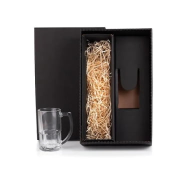 Caneca Personalizada Vidro 340 ML SMVI-18341 Brinde Personalizado