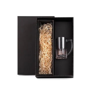 Caneca Personalizada Vidro 340 ML SMVI-18341 Brinde Personalizado