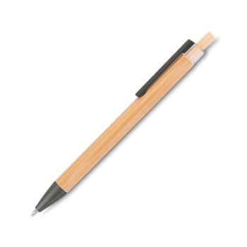 Caneta Personalizada Bambu ASICB2275 Brindes Personalizados