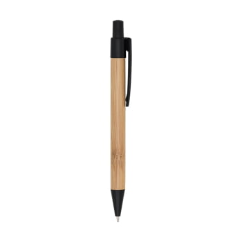 Caneta Personalizada Bambu Sustentável X12172 Brinde Personalizado