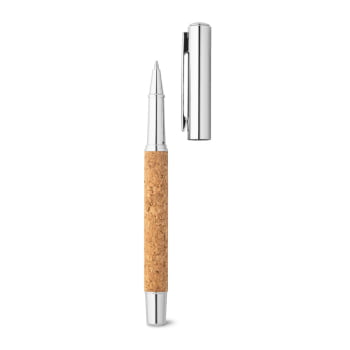 Caneta Personalizada Metal Bambu Sustentável MSP91783 Brindes Personalizados