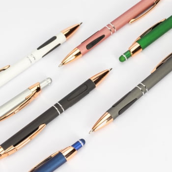 Caneta Personalizada Metal Touch X09119 Brindes Personalizados