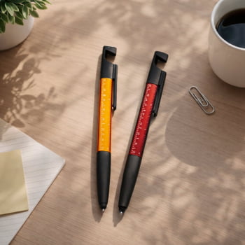 Caneta Personalizada Plástica Multifunções X09173 Brindes Personalizados 