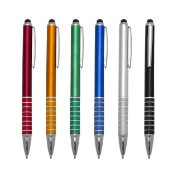 Caneta Personalizada Plástica Touch XER198b Brinde Personalizado
