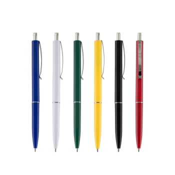 Caneta Personalizada Plástica X09110 Brinde Personalizado