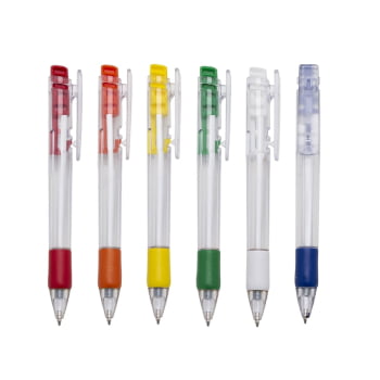 Caneta Personalizada Plástica X13190T Brindes Personalizados