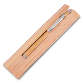 Caneta Personalizada Sustentável Bambu CB13516 Caneta Bambu