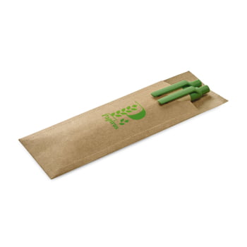 Caneta Personalizada Sustentável Kraft MSP91846 Brindes Personalizados