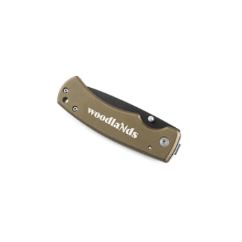 Canivete Personalizado Aço Inox e Metal Fecho de Segurança SP94363 Brinde Personalizado