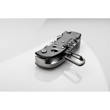 Canivete Personalizado Aço Inox Multifunções SP94040 Brindes Personalizados