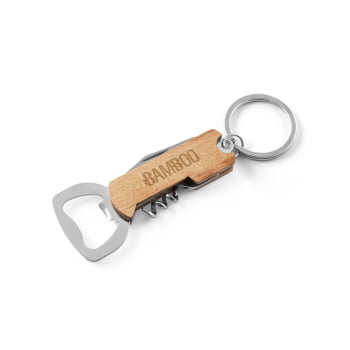 Canivete Personalizado Bambu 3 em 1 SP95087 Brinde Personalizado