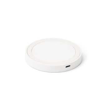 Carregador por Indução Personalizado ABS e Silicone  15W SP57906 Brindes Personalizados