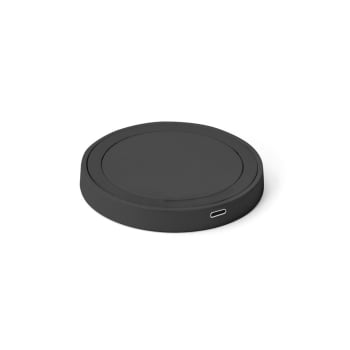 Carregador por Indução Personalizado ABS e Silicone  15W SP57906 Brindes Personalizados