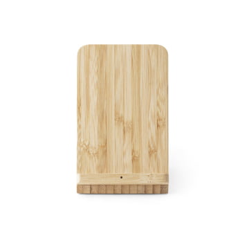 Carregador por Indução Personalizado Bambu Sustentável SP57940 Brindes Personalizados