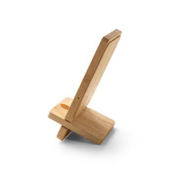 Carregador por Indução Personalizado Bambu Sustentável SP97132 Brindes Personalizados